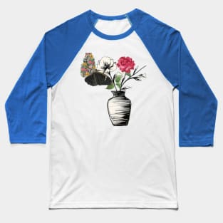 butterfly flower Baseball T-Shirt